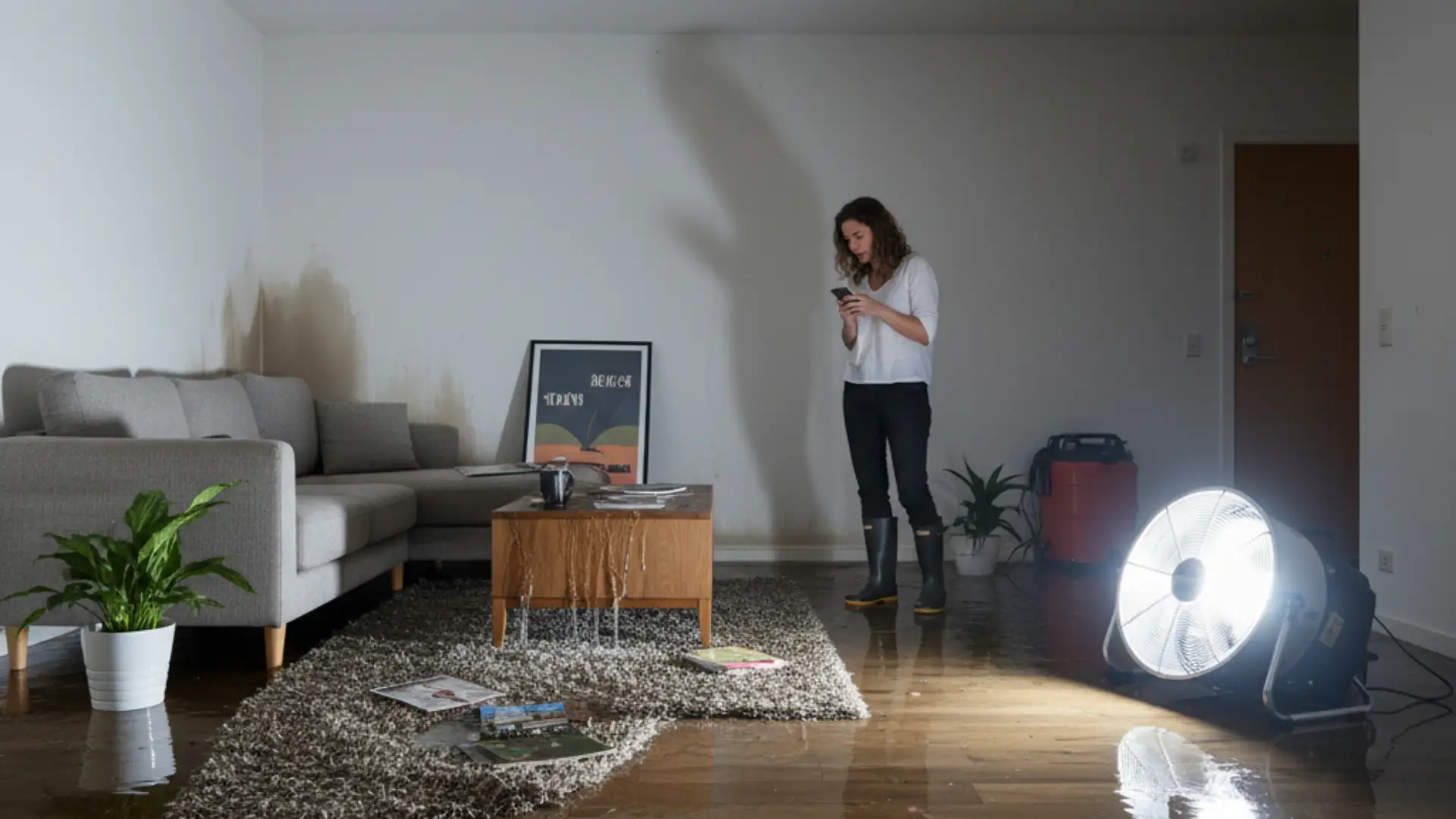 Wasserschaden in der Wohnung – wer zahlt?