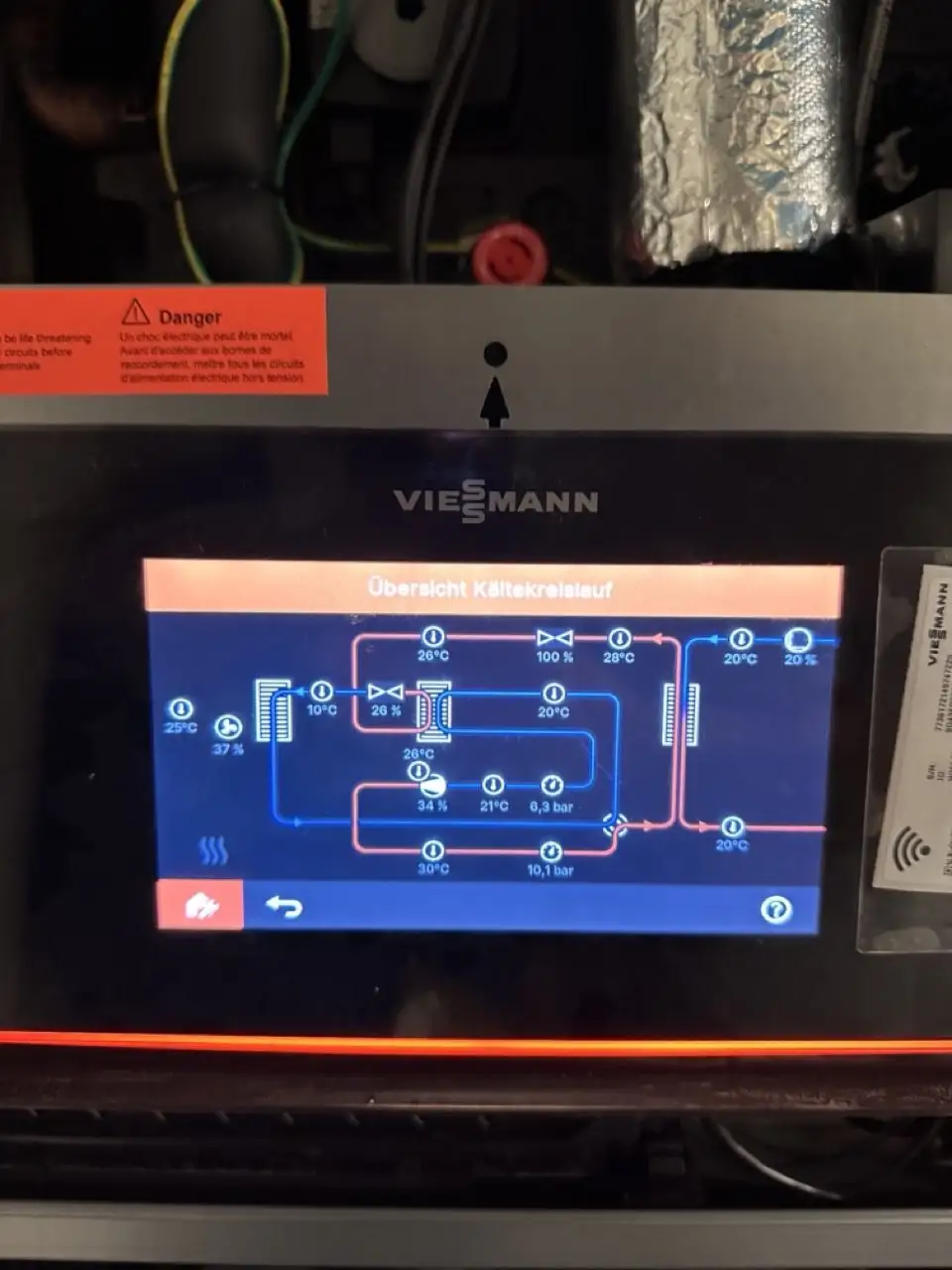 EFH in 1220 Wien - Gastherme durch Wärmepumpe ersetzt