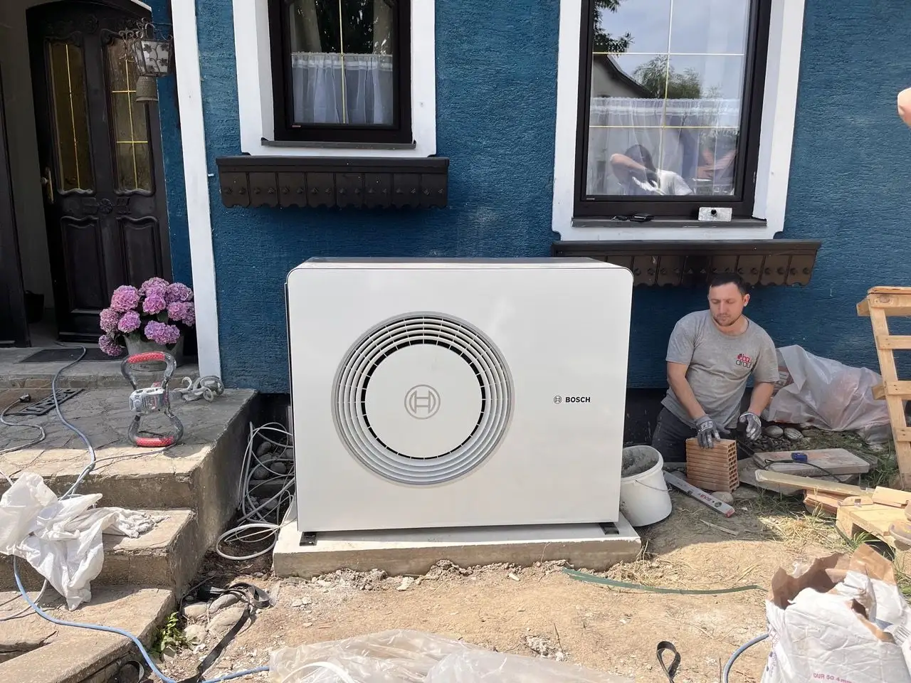 EFH 2103 Langenzersdorf - Altbausanierung Einbau LWP